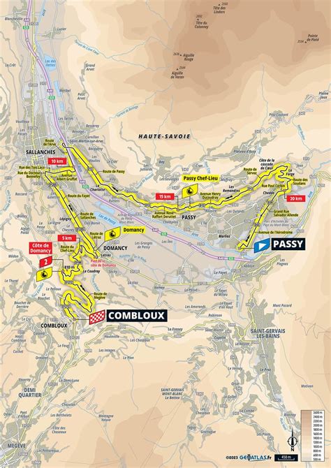 Tour de France 2023 stage 16 preview: Route map and profile of 22km ...