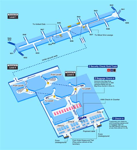 Guide for facilities in London Heathrow AirportAirport Guide ...