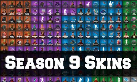 Fortnite Season 9 Skins - All Fortnite Season 9 Outfits & Skins