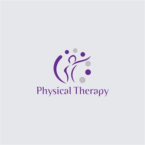 Premium Vector | Physical Therapy logo design template