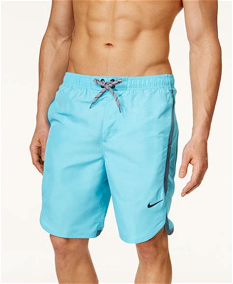 Nike Performance Quick Dry Solid Swim Trunks - Swimwear - Men - Macy's