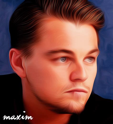 Leonardo DiCaprio Digital Painting Art by MaximGraphic on DeviantArt