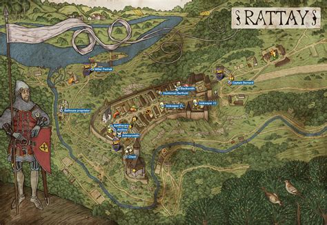 Rattay | Maps of main locations in Kingdom Come Deliverance - Kingdom ...