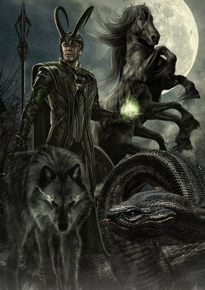 LOKI - The HellS CHILDREN by ~tomzj1 on deviantART | Loki tattoo, Loki ...