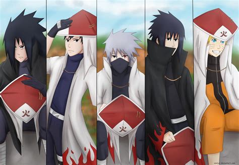 Hokages by Komiya-chan on DeviantArt