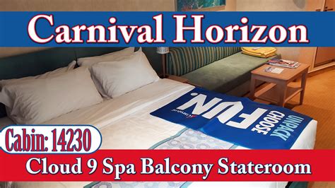 Carnival Horizon Family Harbor Balcony Stateroom Tour Cabin 2480 — Home