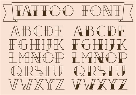 Old School Tattoo Type Vectors - Download Free Vector Art, Stock ...