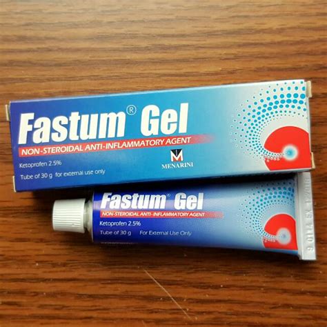 Fastum Gel Singapore - Fasa Terbaru