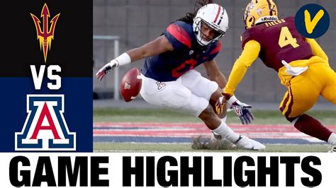 Arizona State vs Arizona Highlights Highlights | College Football Week ...