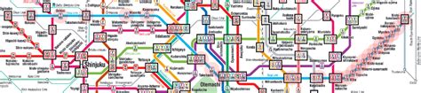 Tozai Line map - Tokyo Metro