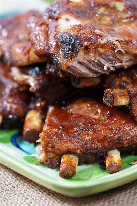 Instant Pot BBQ Pork Ribs Recipe - Bowl Me Over