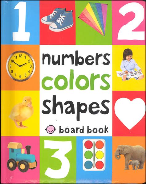 Numbers, Colors, Shapes Board Book | Priddy Books | 9780312510817