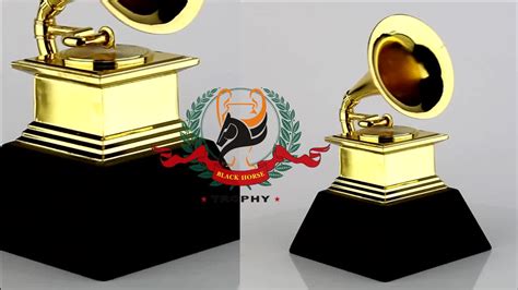 2019 1:1 Grammy Trophy Replica Grammy Award Trophy With Customized Logo ...