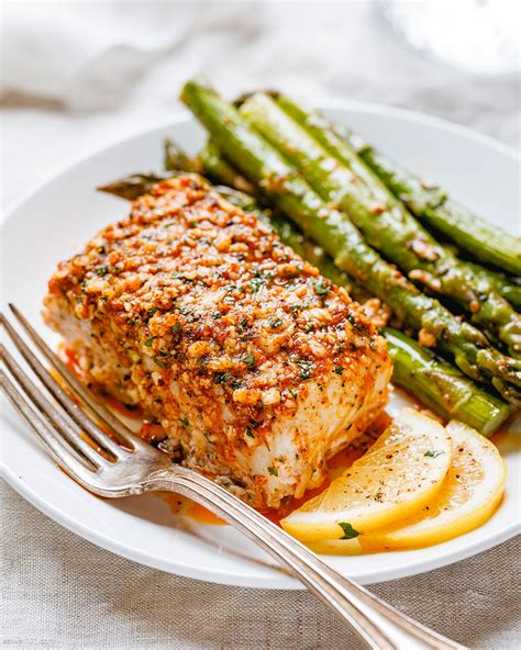 Parmesan crusted baked halibut fish – Artofit