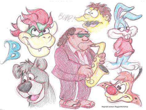 'B' List Characters by ReggieJWorkshop on DeviantArt