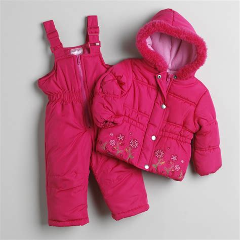 Pink Platinum Toddler Girl's Snowsuit