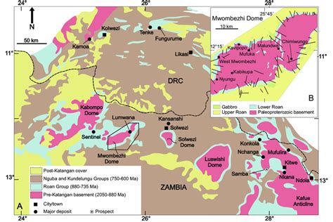 A. Map of the Central African Copperbelt (adapted from Capistrant et ...