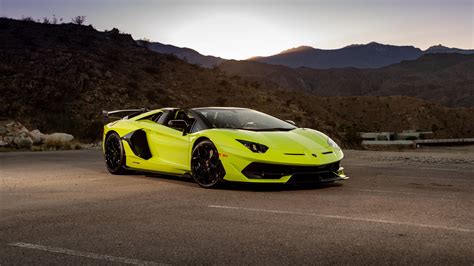 2020 Lamborghini Aventador SVJ Roadster 4K 5K Wallpaper - HD Car ...