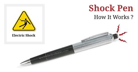 Electric Shock Pen Circuit Working Explanation