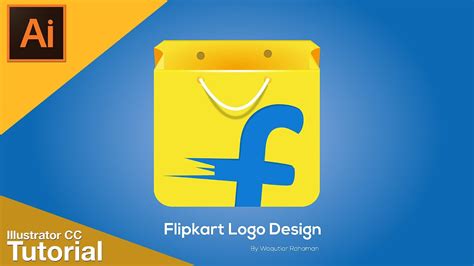 Flipkart Logo Design | Illustrator Tutorial | - YouTube