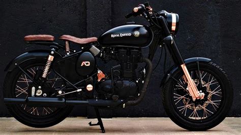 Modified Black-Copper Beauty | Royal Enfield Classic 350 - ModifiedX