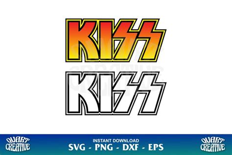 Kiss Band Logo SVG - Gravectory