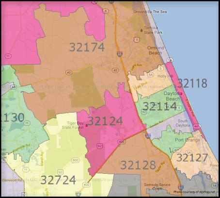 Port Orange Zip Code Map – Canada Map