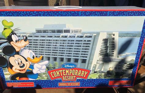 Vintage Walt Disney Monorail Contemporary Resort Playset Accessory New ...