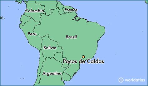 Where is Pocos de Caldas, Brazil? / Pocos de Caldas, Minas Gerais Map ...