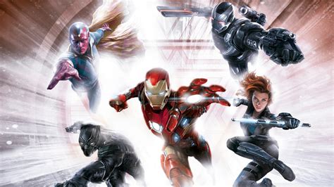 Iron Man Team - Captain America: Civil War Wallpaper (39903881) - Fanpop