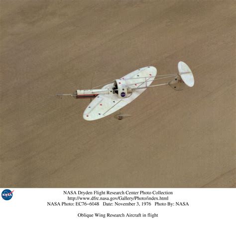 NASA Dryden Oblique Wing Research Aircraft (OWRA) Photo Collection