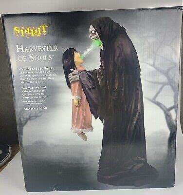 NEW Spirit Halloween Harvester Of Souls Halloween Animatronic 6 Feet ...