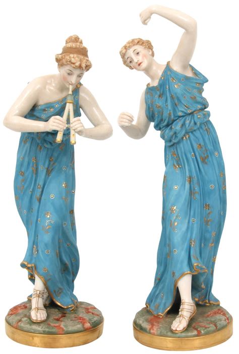 Lot - Two Royal Worcester Porcelain Figurines of Women