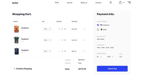 6 Payment Page Designs to Copy | Improve Your Checkout Page