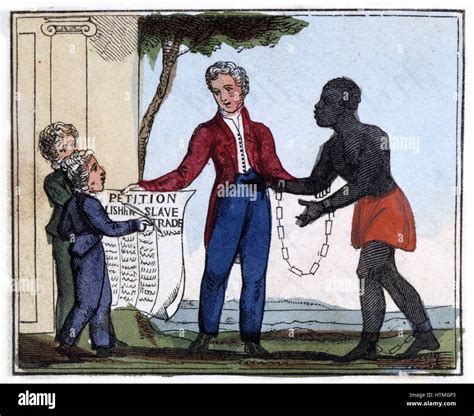 The Petition for Abolishing the Slave-Trade. 'Come, listen to my Stock ...