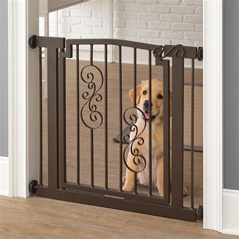 Noblesse Dog Gate | Dog gate, Pet gate, Dog gates for stairs