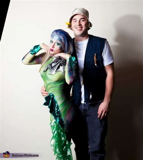 Fish and Fisherman Couple Costume - Photo 4/4