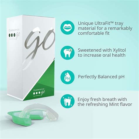 Opalescence Go - Prefilled Teeth Whitening Trays - 10% Hydrogen ...