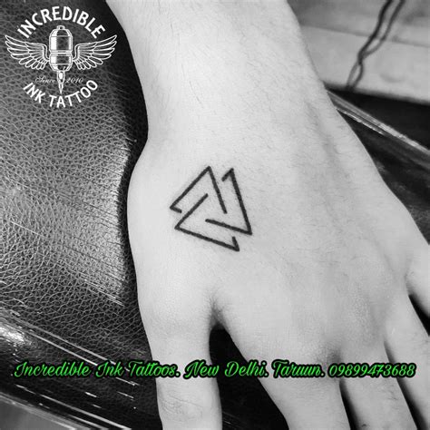 #threetriangletattoo #3triangletattoo 3 triangle tattoo #call #whtsapp ...