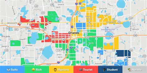 Orlando Neighborhood Map