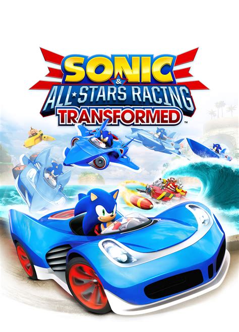 Sonic the Hedgehog All-Stars Racing Transformed Sonic & Shadow Slot Car ...