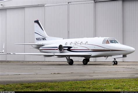 N651MK | Rockwell Sabreliner 65 | Private | Alexander Portas | JetPhotos