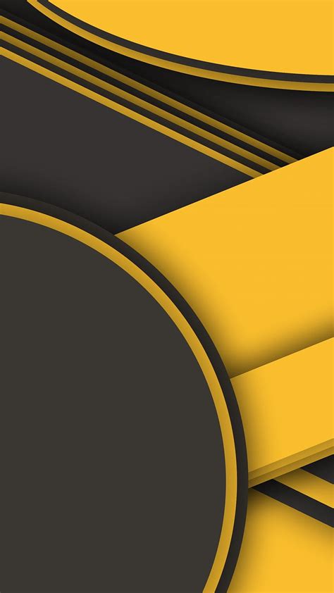 Black And Yellow, Yellow Abstract HD phone wallpaper | Pxfuel