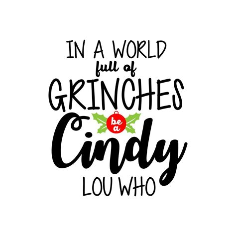 List : Best Cindy Lou Who Quotes (Photos Collection) | Christmas svg ...