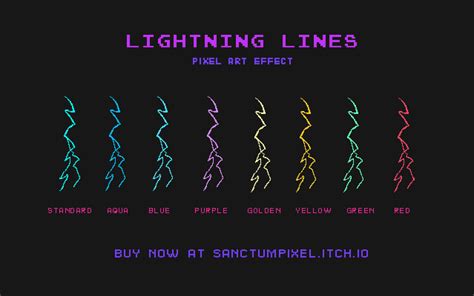 Download : Lightning Pixel Art Effect