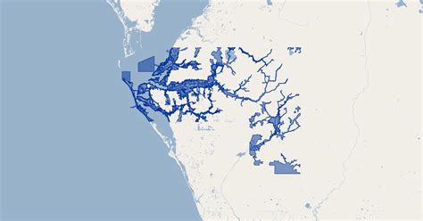 Manatee County, Florida Historical Flood Zones | Koordinates