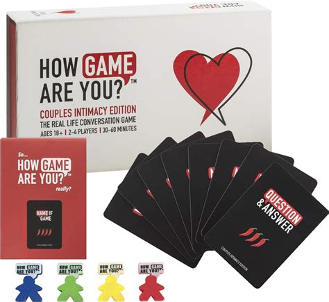 Question Card Game For Couples : 9 Fun And Romantic Conversation Card ...