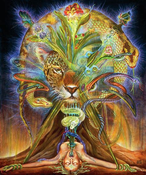 The Natural and Visionary Wonderland of Ayahuasca Art | Kahpi