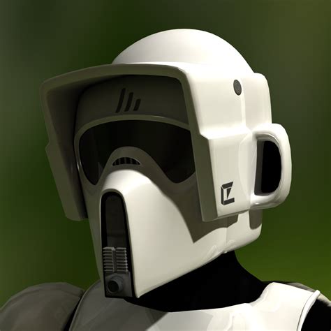 Scout Trooper Helmet - Poser - ShareCG