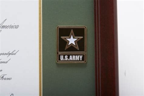 Allied Frame US Go Army Presidential Memorial Certificate Frame with ...